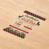 Wild One Boys erste Geburtstagsparty Acryleinladungen (Ablage )