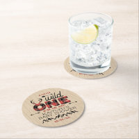 Wild One Boys Rustikale Karierte Lumberjack Babydu