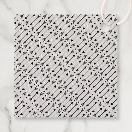 Wild One Boys Rustikaler Kariert Lumberjack 1. Geb Geschenkanhänger (Rückseite)