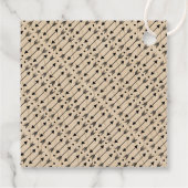 Wild One Boys Rustikaler Kariert Lumberjack 1. Geb Geschenkanhänger (Rückseite)