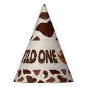 Wild One Cowboy Birthday Party Partyhütchen (Links)