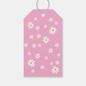 Wild One Daisy Birthday – Girl’s First Birthday Geschenkanhänger (Rückseite)