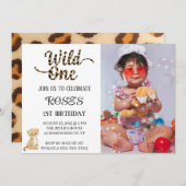 WILD ONE EINLADUNG (Vorne/Hinten)