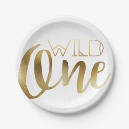 Wild One | Erste Geburtstagspartei Pappteller