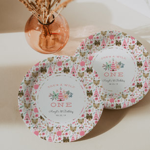 Wild One Erste Geburtstagspartei Pappteller