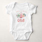 Wild One | Erster Geburtstag Baby Strampler (Vorderseite)