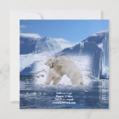 Wild One First Birthday Card Einladung (Rückseite)