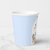 Wild One First Birthday Pappbecher (Rechts)