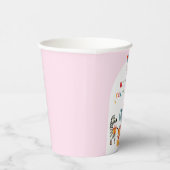 Wild One First Birthday Pappbecher (Rechts)