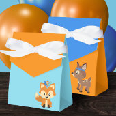 Wild One Fox Baby Blue & Orange Leckerei Fevor Box Geschenkschachtel