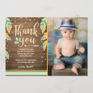 Wild One Geburtstag Danke, dass ihr Karte Blue Gre