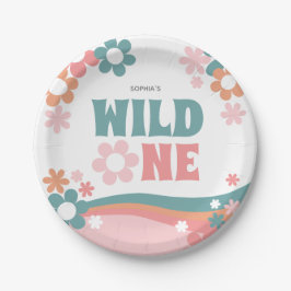 Wild One Girl First Birthday Party Teller
