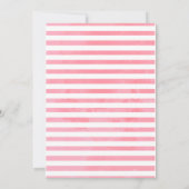 Wild One Girl Safari Jungle Animals Kinderdusche Einladung (Rückseite)