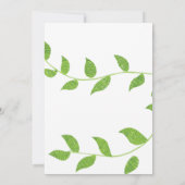 Wild One Illustration Geburtstagseinladung Einladung (Rückseite)