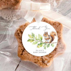 Wild One ist auf dem Weg Babydusche Danke Runder Aufkleber