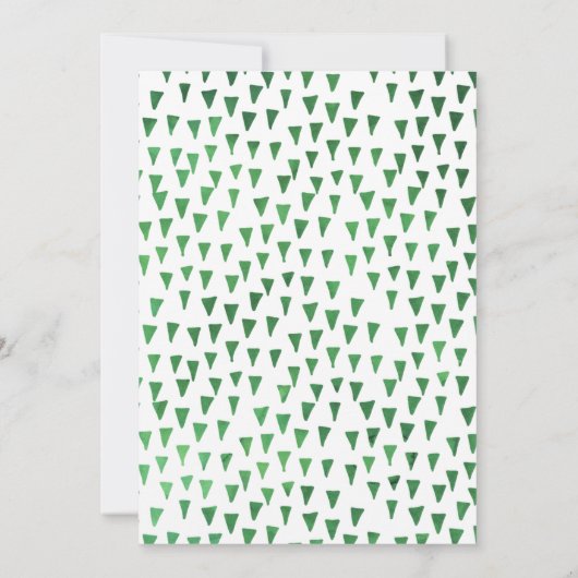 Wild One Jungle 1. Geburtstag Einladung (Rückseite)