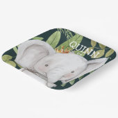 Wild One Jungle Animals Safari 1. Geburtstag Pappteller (Gewinkelt)