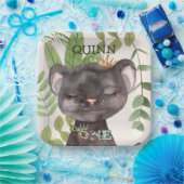 Wild One Jungle Animals Safari 1. Geburtstag Pappteller (Party)