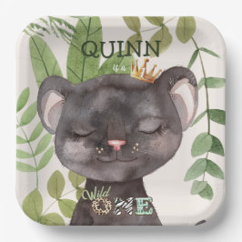 Wild One Jungle Animals Safari 1. Geburtstag Pappteller