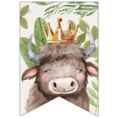 Wild One Jungle Animals Safari 1. Geburtstag Wimpelkette (Zweite Fahne)