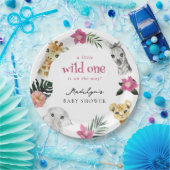 Wild One Jungle Baby Dusche Pappteller (Party)