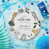 Wild One Jungle Baby Dusche Pappteller (Party)