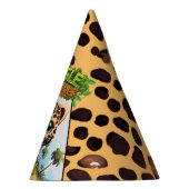 Wild One Jungle Cat, Leopard Print, Wildlife 🐆 Partyhütchen (Rechts)
