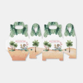 Wild One Jungle Safari 1st Birthday Party Geschenkschachtel (Ungefaltet)