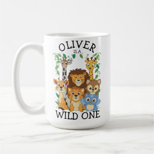 Wild One Jungle Safari Baby 1. Geburtstag Niedlich Kaffeetasse