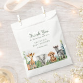 Wild One Jungle Safari Baby Dusche Geschenktütchen (Ausgeschnitten)