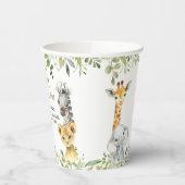 Wild One Jungle Safari Baby Dusche Pappbecher (Links)