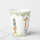 Wild One Jungle Safari Baby Dusche Pappbecher (Rechts)