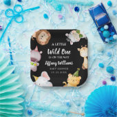 Wild One Jungle Safari Baby Shower Party Pappteller (Party)