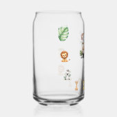 Wild One Jungle Safari Birthday for Boys Dosenglas (Rechts)