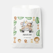 Wild One Jungle Safari Birthday for Boys Geschenktütchen (Vorderseite)