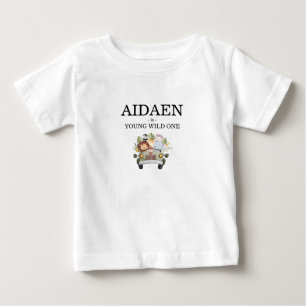Wild One Jungle Safari Geburtstag Baby T-shirt