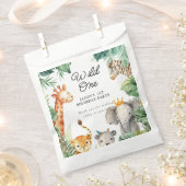 Wild One Jungle Safari Geburtstag Geschenktütchen (Ausgeschnitten)