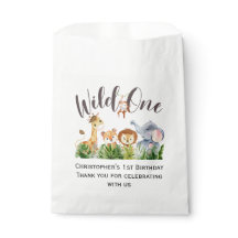 Wild One Jungle Safari Tiere 1. Geburtstag