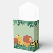 Wild One Jungle Safari Tiere Spaß am ersten Geburt Geschenkschachtel (Geöffnet)