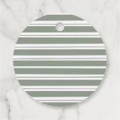 Wild One Jungle Thank You Tag Geschenkanhänger (Rückseite)