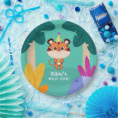 Wild One Jungle Tiger Pappteller (Party)