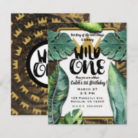Wild One King of Things Crown 1. Geburtstag Party