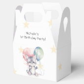 Wild One Kitten Balloons 1. Geburtstag Party Geschenkschachtel (Geöffnet)