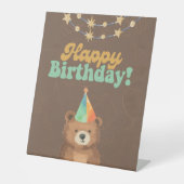 Wild One: Kommen Sie zu uns für einen Roaring 1. G Sockelschild (Vorderseite)