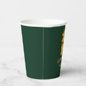 Wild One Lion Birthday Party Jungle Safari Pappbecher (Rechts)