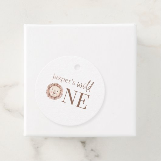 Wild One Lion Face Geschenkanhänger (Beispiel)