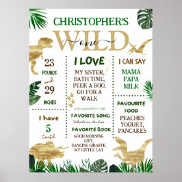 Wild One - Meilensteine zum ersten Geburtstag Poster