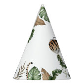 Wild One Modern Gender Neutral 1. Geburtstag Partyhütchen (Links)