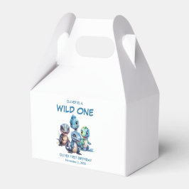 Wild One Niedlich Dinosaur Erste Geburtstagsparty Geschenkschachtel
