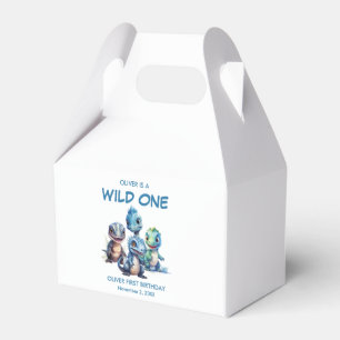 Wild One Niedlich Dinosaur Erste Geburtstagsparty Geschenkschachtel